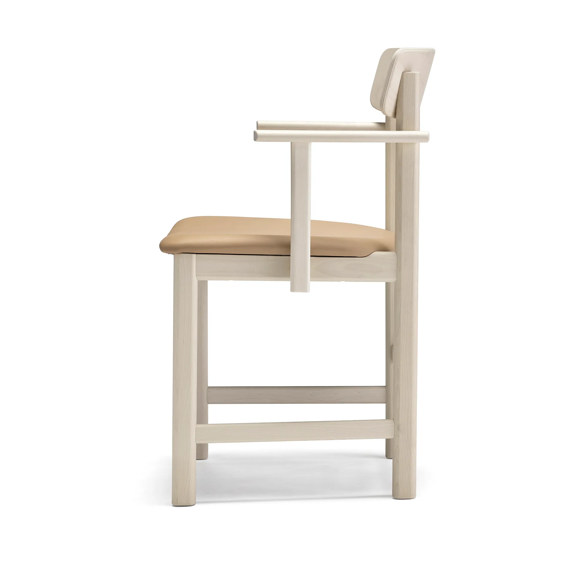 팔 암체어, Birch light matte lacquer-Elmosoft 22030 Stolab | 스톨랩