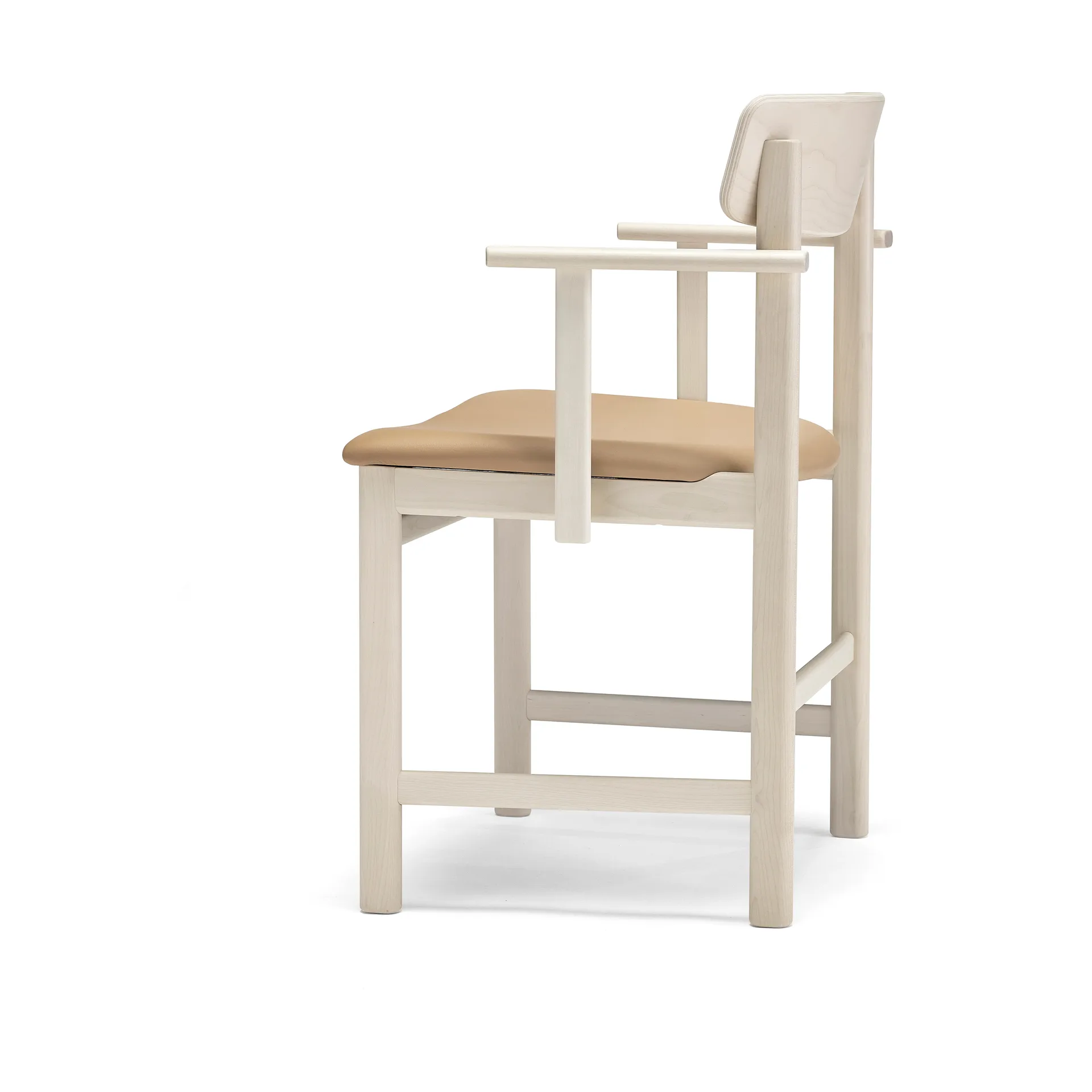 팔 암체어, Birch light matte lacquer-Elmosoft 22030 Stolab | 스톨랩