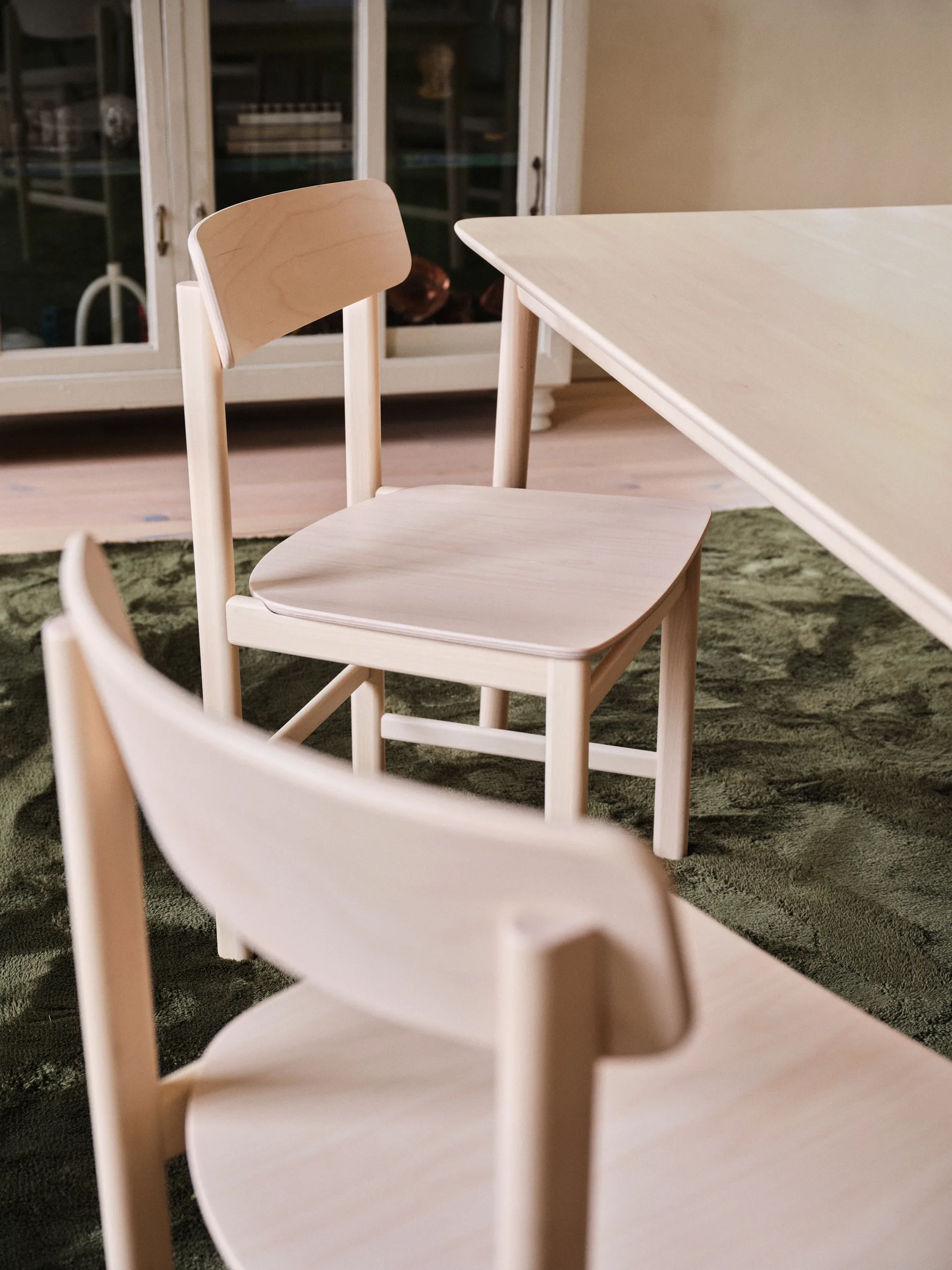 팔 암체어, Birch light matte lacquered Stolab | 스톨랩