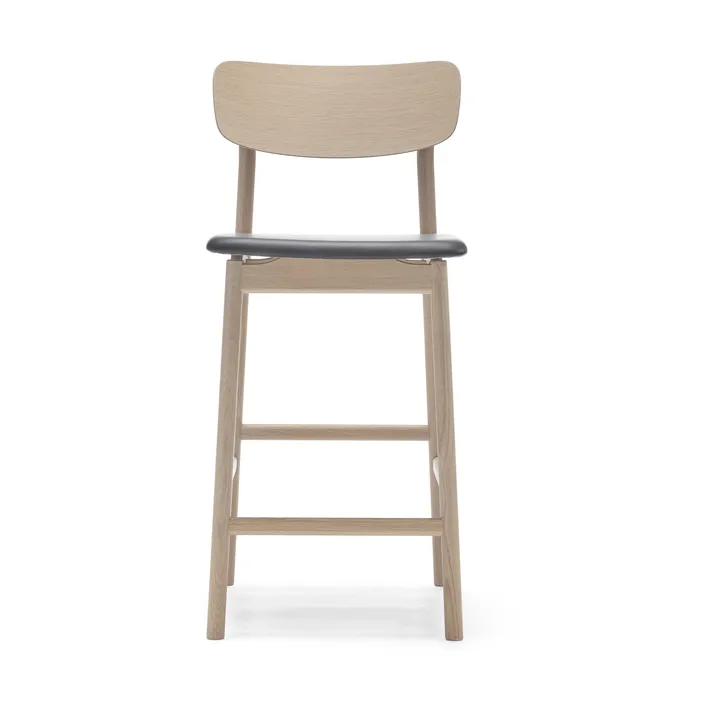 프리마 비스타 바 스툴 - Elmosoft black and white oil oak stand - Stolab | 스톨랩