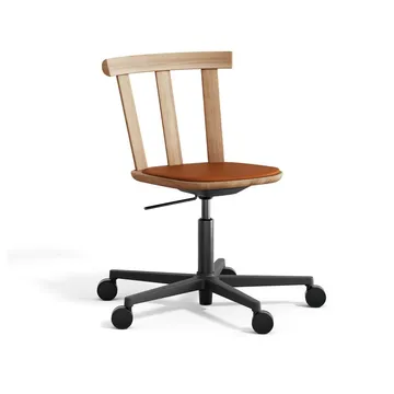 알트 체어 스위블 베이스 업홀스터드 시트 오크 - Elmotique 43807-natural oil - Stolab | 스톨랩