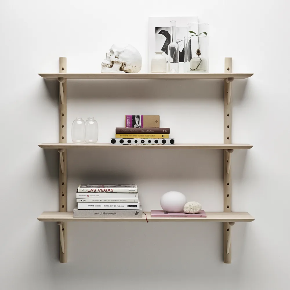 Ikon 벽 선반, Birch light matt lacquer. deep  21cm Stolab | 스톨랩