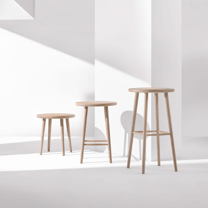 Miss Button 바 스툴, Oak natural oil. high Stolab | 스톨랩