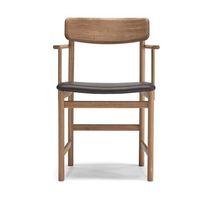 팔 암체어 - Oak natural oil-Elmosoft 93129 - Stolab | 스톨랩