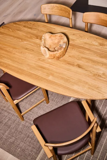 팔 체어 - Oak natural oil-Elmosoft 93129 - Stolab | 스톨랩