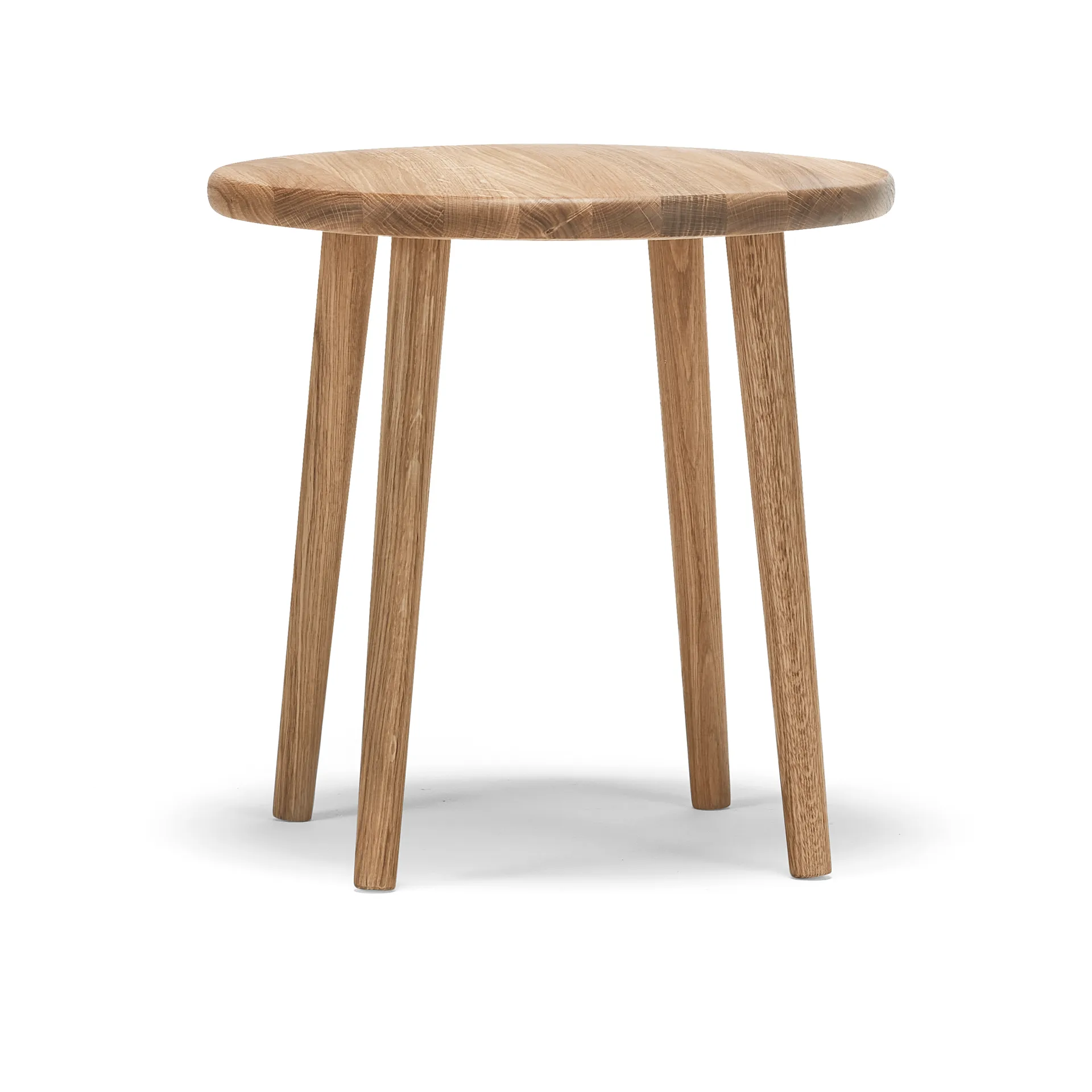 미스 버튼 라운드 스툴, Oak natural oil. low, Ø44x45 cm Stolab | 스톨랩