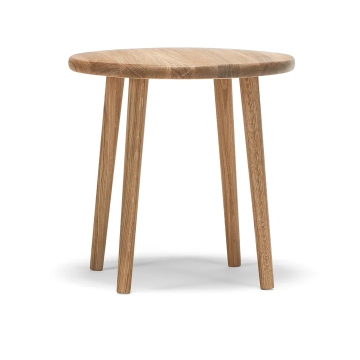 미스 버튼 라운드 스툴 - Oak natural oil. low, Ø44x45 cm - Stolab | 스톨랩