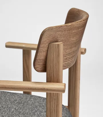 팔 암체어 - Oak natural oil-Tornado V3576 - Stolab | 스톨랩