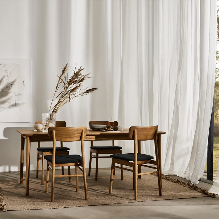 Prima Vista 체어 버치 라이트 매트 마감, Elmotique leather 43807 cognac Stolab | 스톨랩