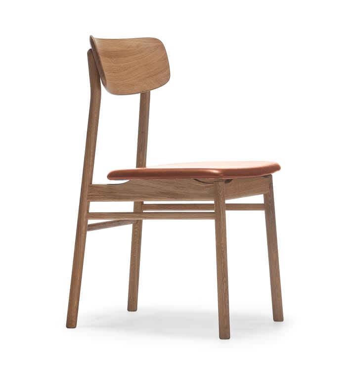 Prima Vista 체어 오일드 오크 - Leather elmotique 43807 cognac - Stolab | 스톨랩