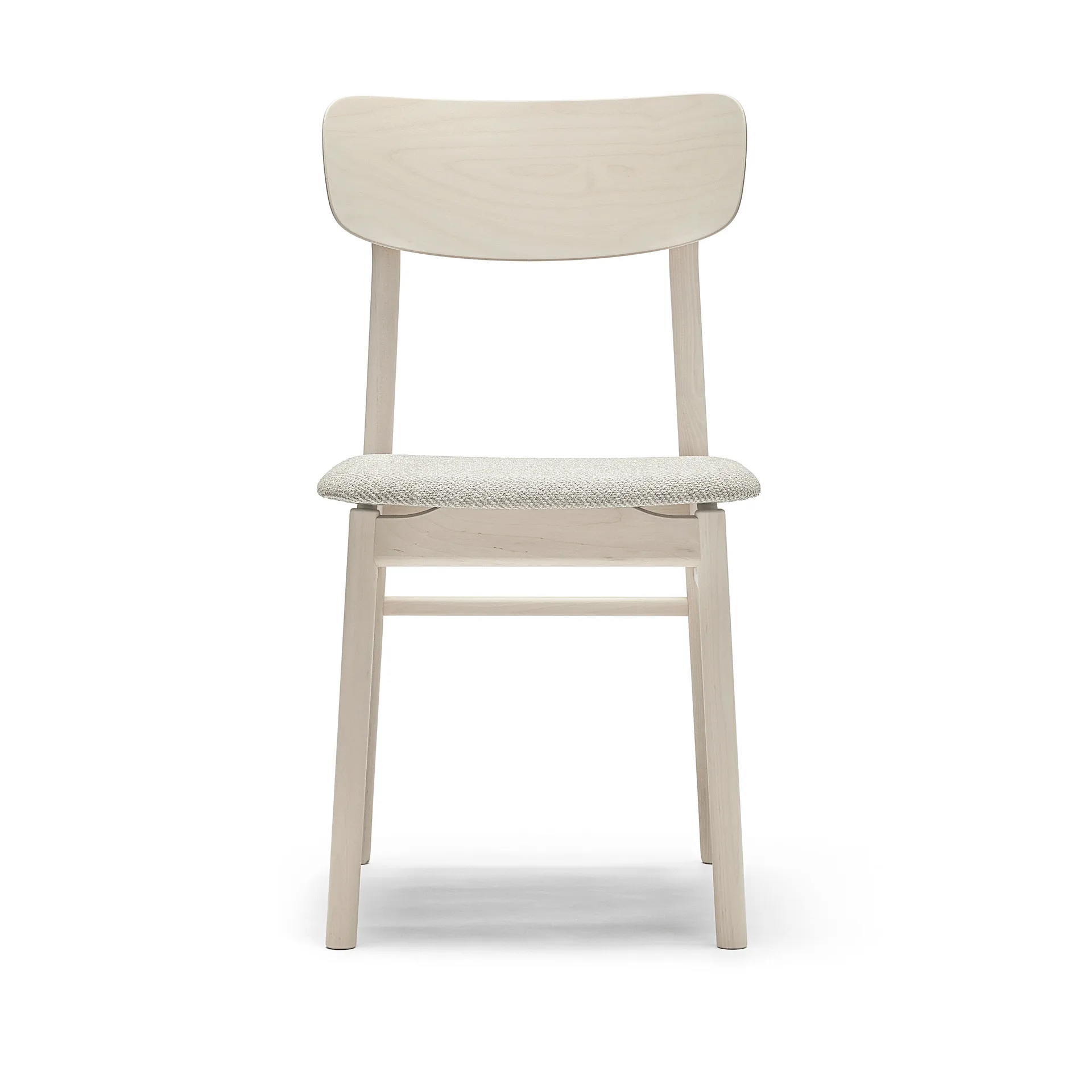 Prima Vista 체어 버치 라이트 매트 마감, Textile Atto Driftwood V3576/01 grey Stolab | 스톨랩