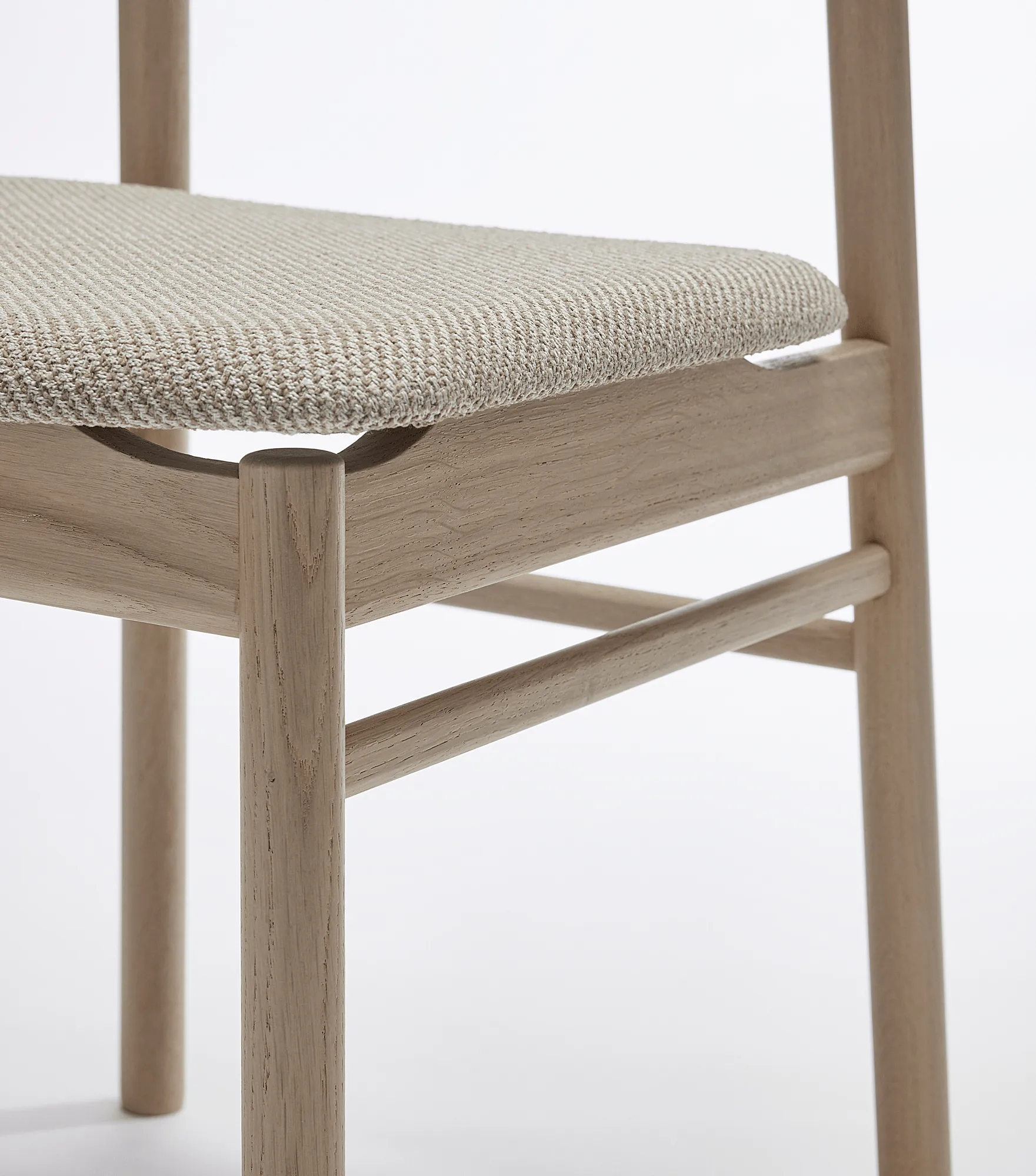 Prima Vista 체어 라이트 매트 광택 오크, Textile Atto Driftwood V3576/01 grey Stolab | 스톨랩