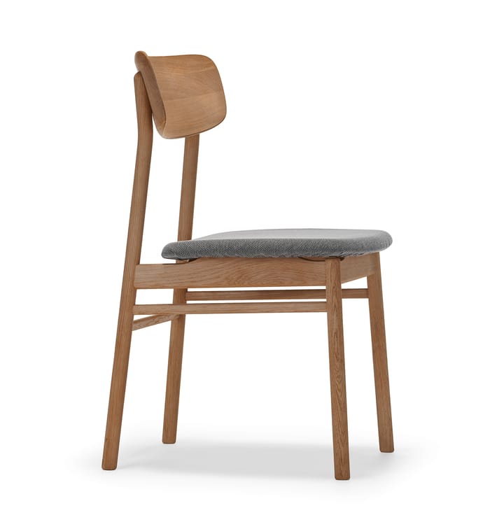 Prima Vista 체어 오일드 오크 - Textile blues 9202 brown-beige - Stolab | 스톨랩