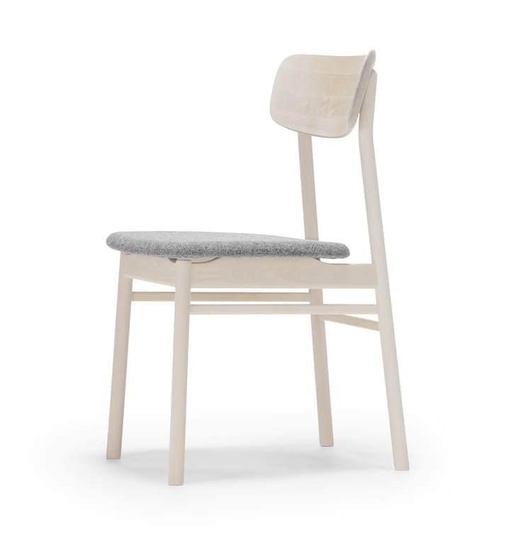 Prima Vista 체어 화이트-오일드 버치 - Textile hallingdal 65-130 grey - Stolab | 스톨랩