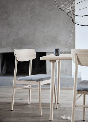 Prima Vista 체어 버치 라이트 매트 마감 - Textile hallingdaldal 65-130 grey - Stolab | 스톨랩