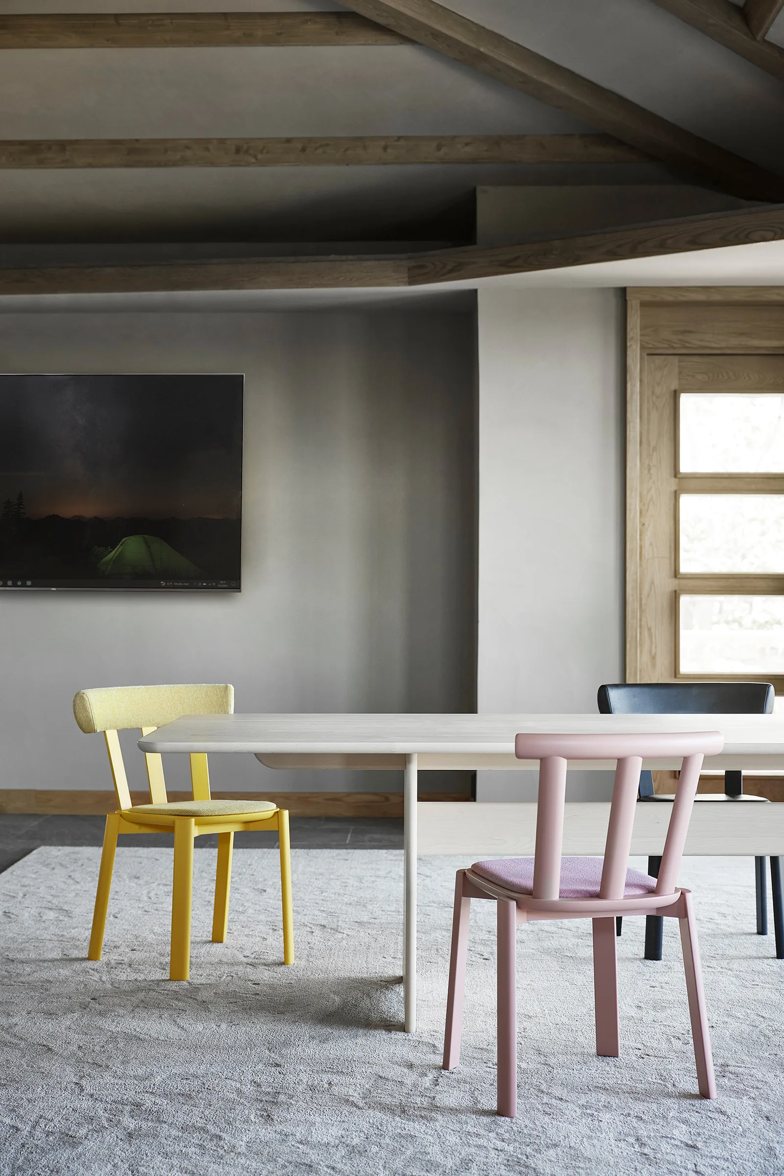 알트 체어 업홀스터드 시트 자작나무, Vidar 4, 633 pink-mauve 27 Stolab | 스톨랩