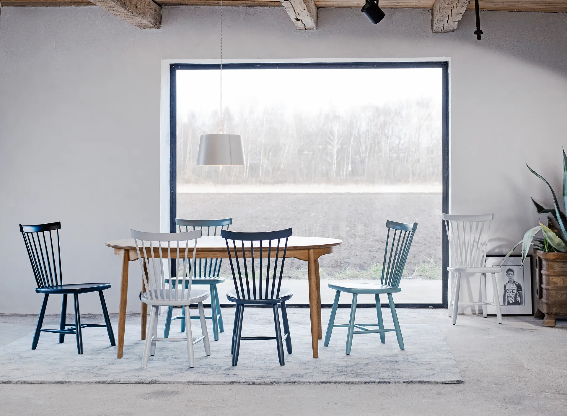 릴라 올란드 체어, White (birch) Stolab | 스톨랩