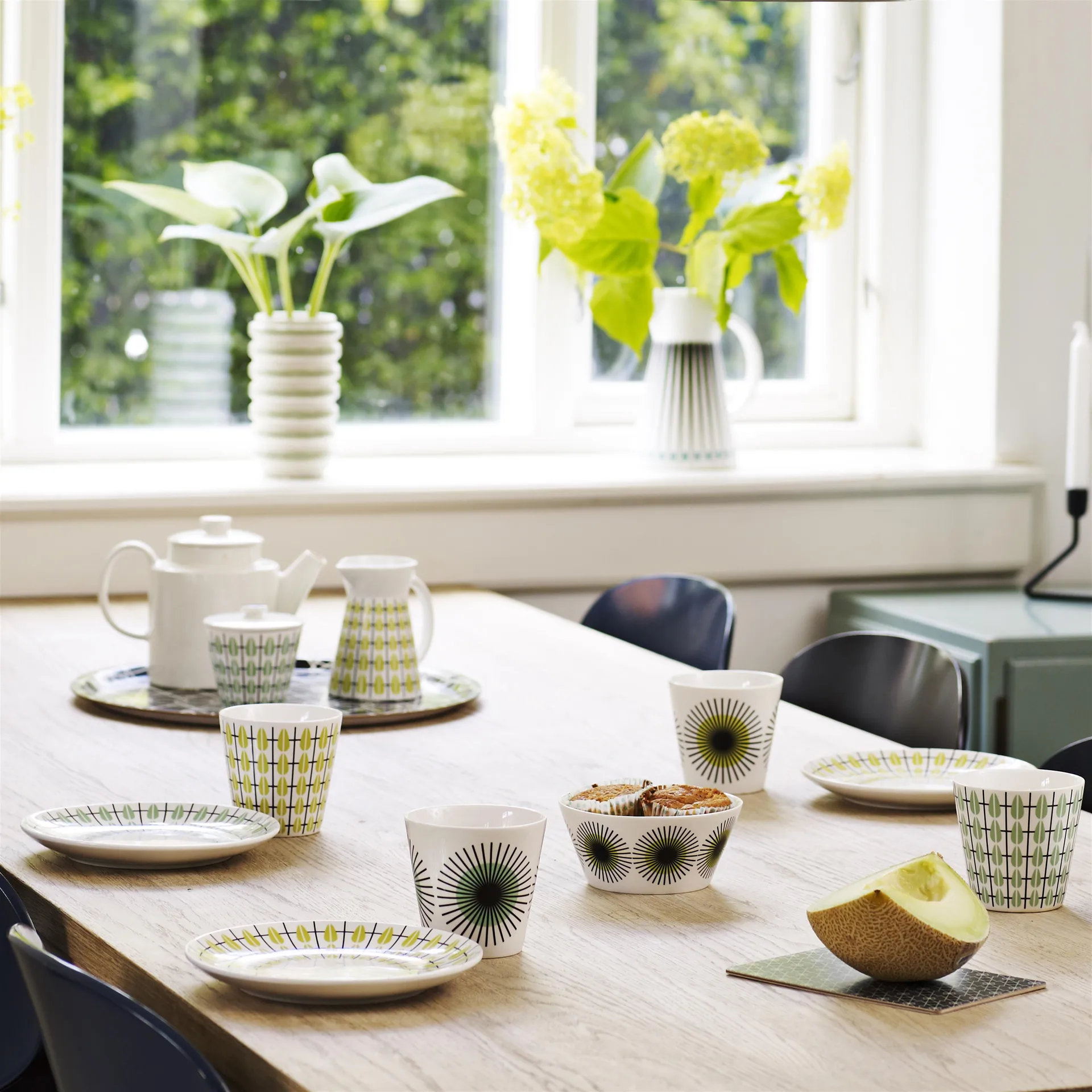 올리비아 슈가 보울, white-mint Superliving | 수퍼리빙