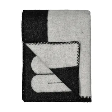 듀얼리티 플래드 130x180 cm - Black-light grey - Swedese | 스웨데제