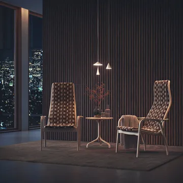 라미노 에디션 2022 암체어 세트 - Fabric brown - Swedese | 스웨데제