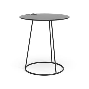 브리즈 테이블 위드 웨이브 Ø46 cm - 블랙 - Swedese | 스웨데제