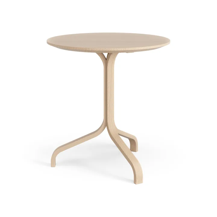 라미노 테이블 Ø46x49 cm - 너도밤나무 도장 - Swedese | 스웨데제