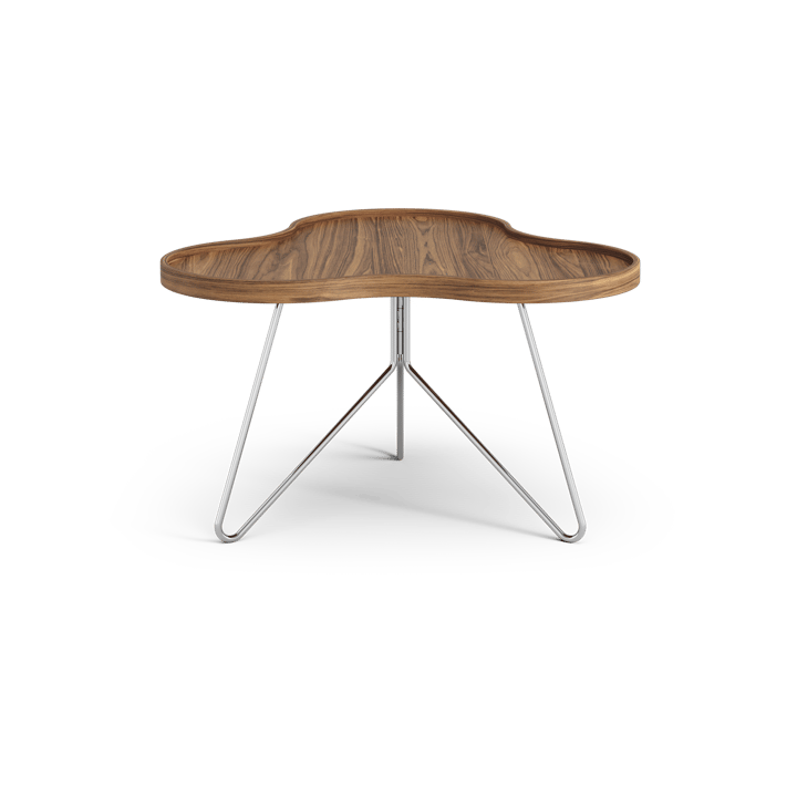 플라워 모노 테이블 스페셜 에디�션 62x66 cm, H39 cm-lacquered walnut-chromed steel Swedese | 스웨데제