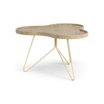 플라워 모노 테이블 62x66 cm - H39 cm Oak laquered - Swedese | 스웨데제