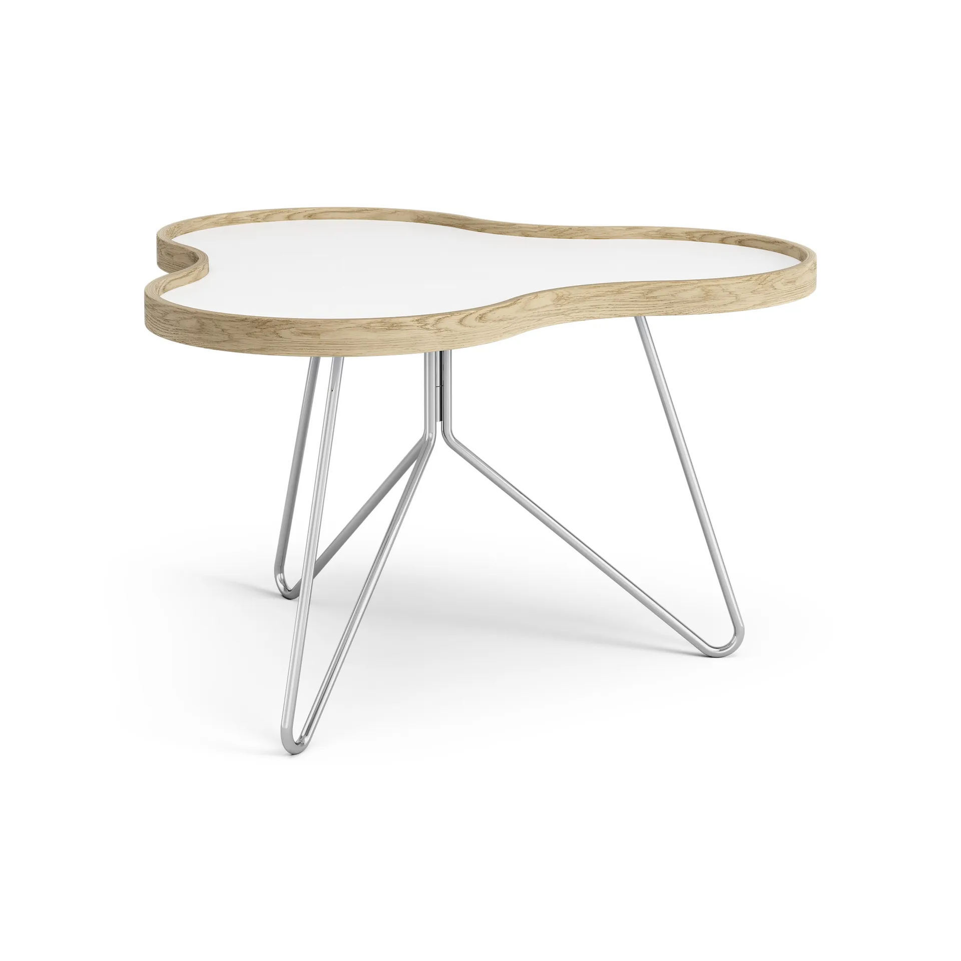 플라워 테이블 62x66 cm, H39 cm 오크 도장 Swedese | 스웨데제