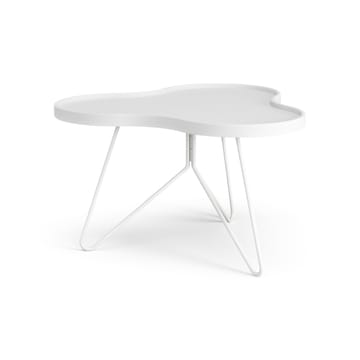 플라워 모노 테이블 62x66 cm - H39 cm 애쉬 화이트 글레이즈드 - Swedese | 스웨데제
