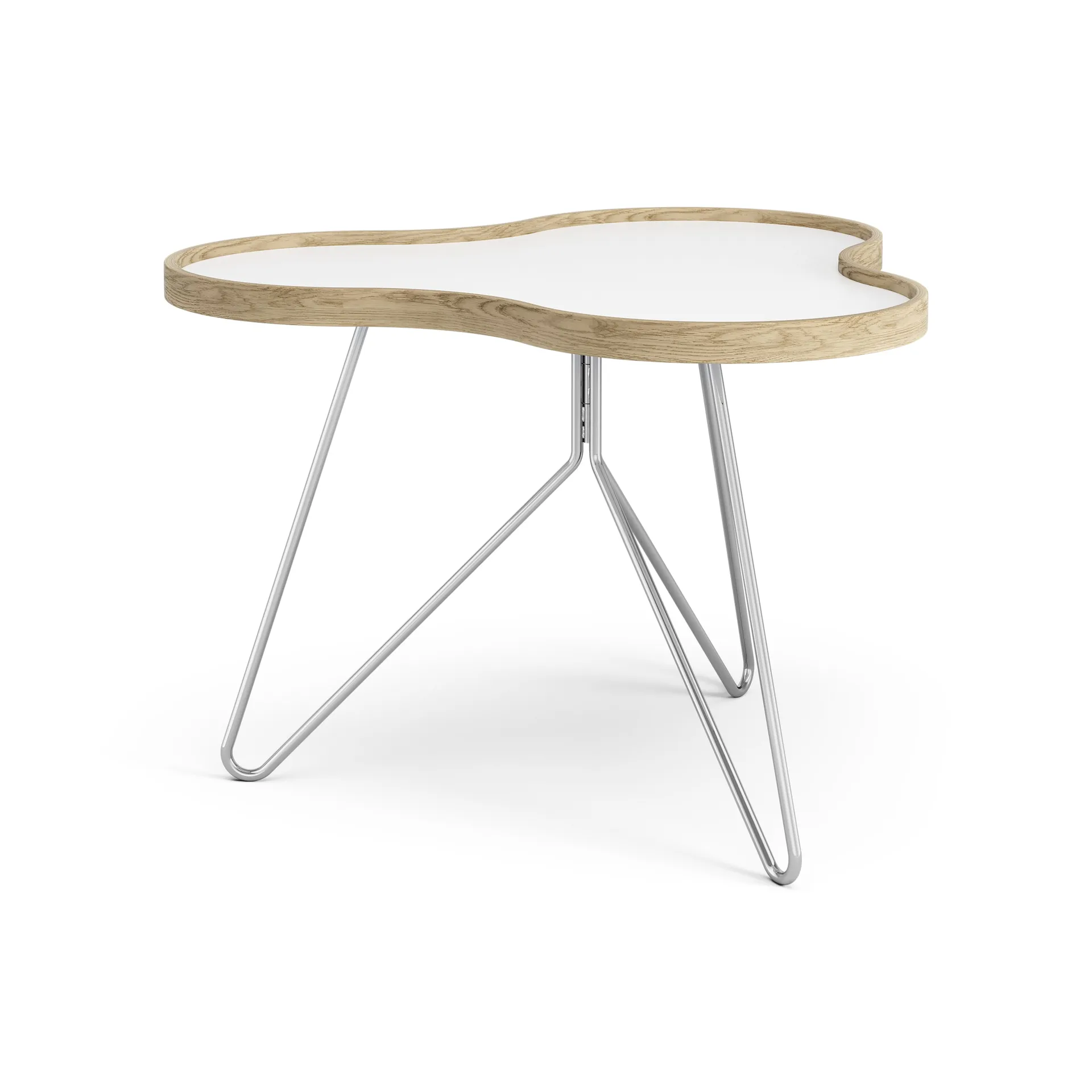 플라워 테이블 62x66 cm, H45 cm 오크 도장 Swedese | 스웨데제