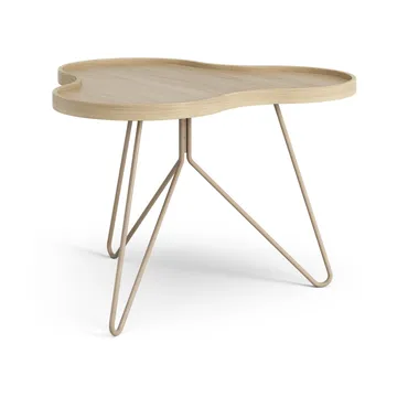 플라워 모노 테이블 62x66 cm - H45 오크 도장-넛메그 RAL1019 - Swedese | 스웨데제