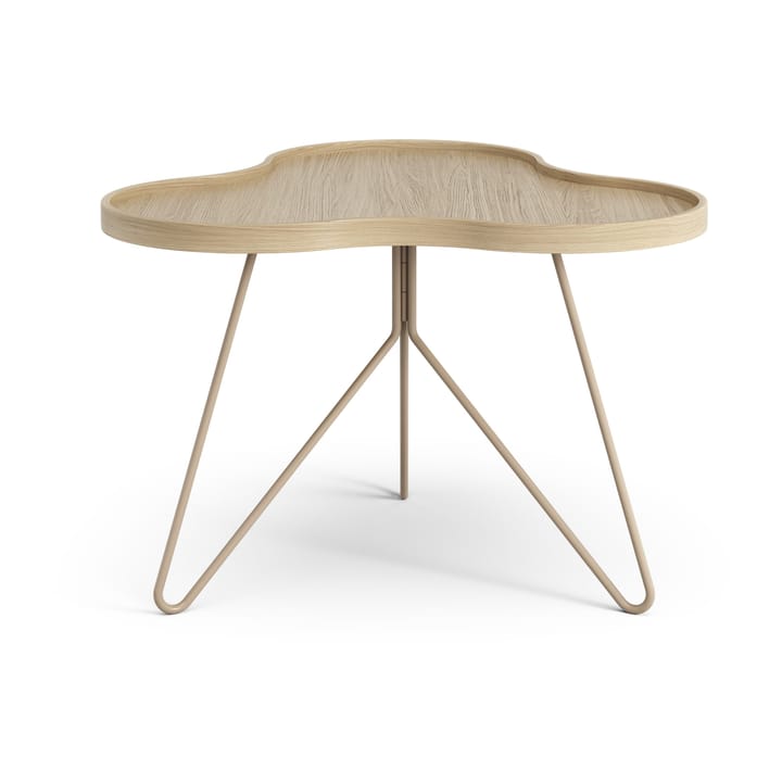 플라워 모노 테이블 62x66 cm, H45 오크 도장-넛메그 RAL1019 Swedese | 스웨데제