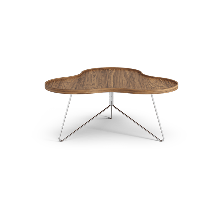 플라워 모노 테이블 스페셜 에디�션 84x90 cm, H39 cm-lacquered walnut-chromed steel Swedese | 스웨데제