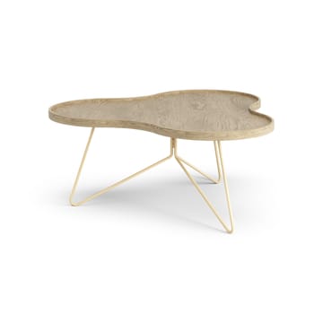 플라워 모노 테이블 84x90 cm - H39 cm Oak laquered - Swedese | 스웨데제