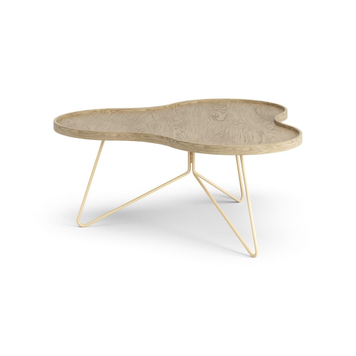 플라워 모노 테이블 84x90 cm, H39 cm Oak laquered Swedese | 스웨데제