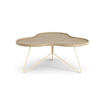 플��라워 모노 테이블 84x90 cm - H39 cm Oak laquered - Swedese | 스웨데제