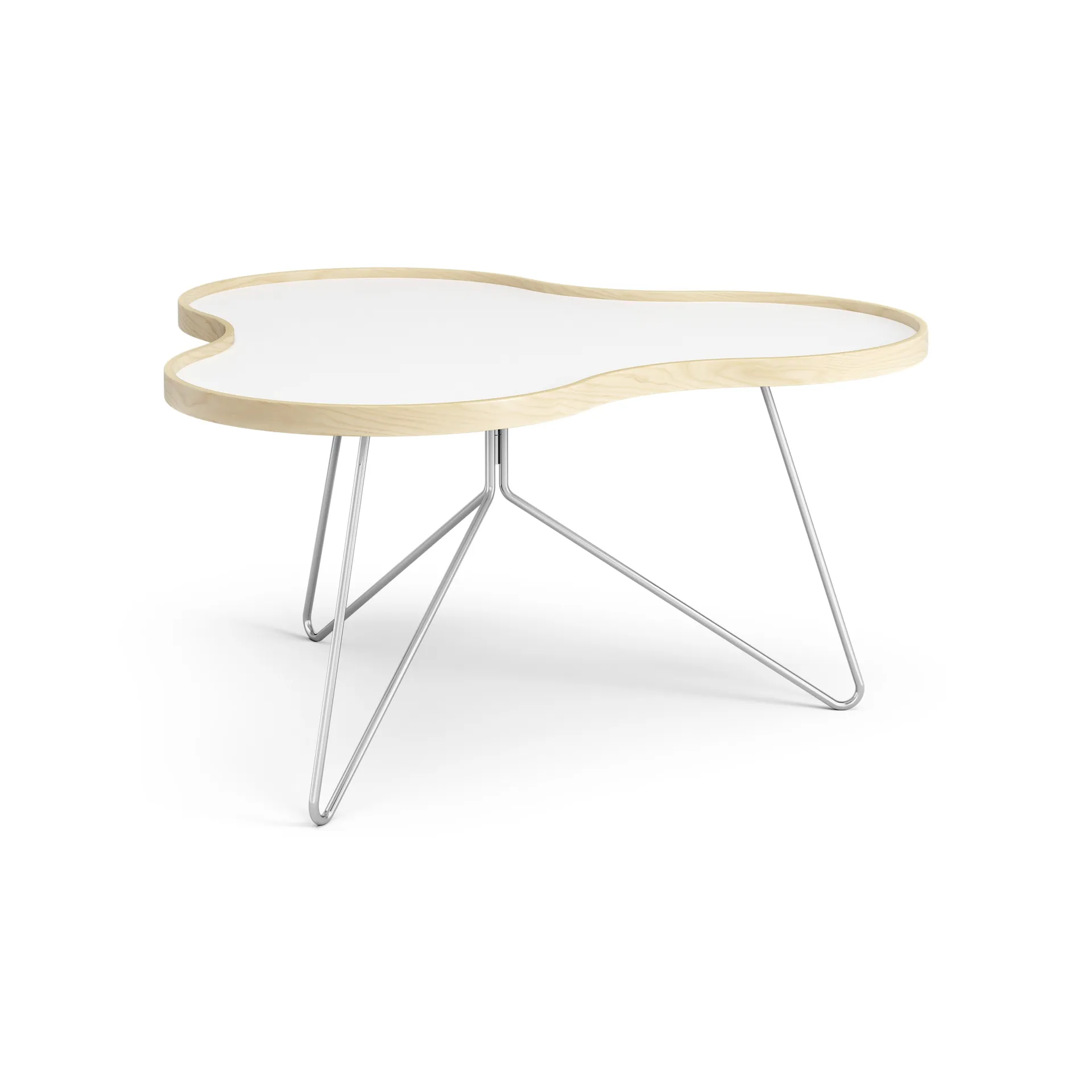 플라워 테이블 84x90 cm, H45 cm 자작나무 도장 Swedese | 스웨데제