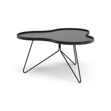 플라워 모노 테이블 84x90 cm - H45 cm 애쉬 블랙 글레이즈드 - Swedese | 스웨데제