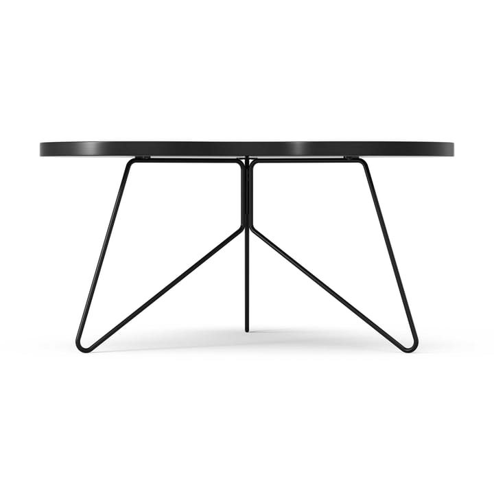 플라워 모노 테이블 84x90 cm, H45 cm 애쉬 블랙 글레이즈드 Swedese | 스웨데제