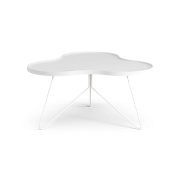 플라워 모노 테이블 84x90 cm - H45 cm 애쉬 화이트 글레이즈드 - Swedese | 스웨데제