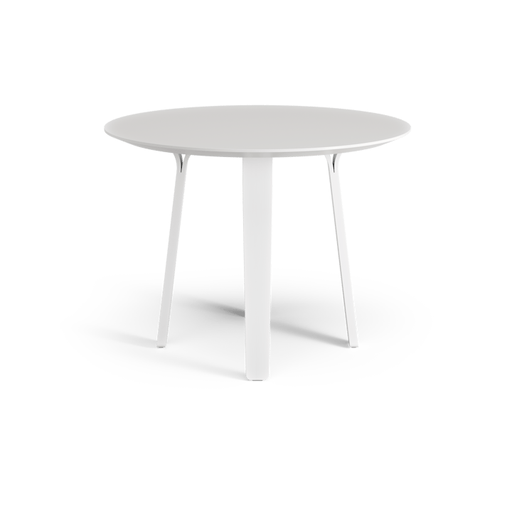 디비도 다이닝 테이블 - 화이트. 95cm. 화이트 글레이즈드 애쉬 다리 - Swedese | 스웨데제