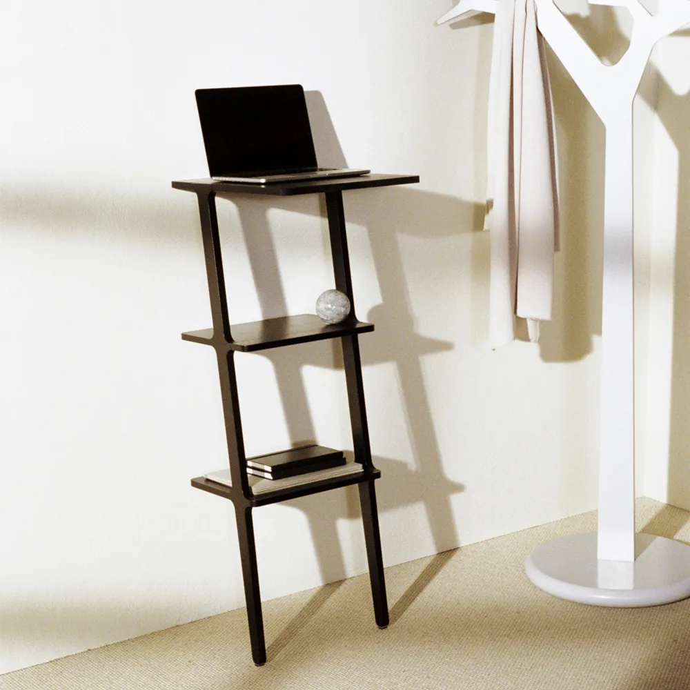 리브리 스탠딩 테이블, Ash black glazed Swedese | 스웨데제