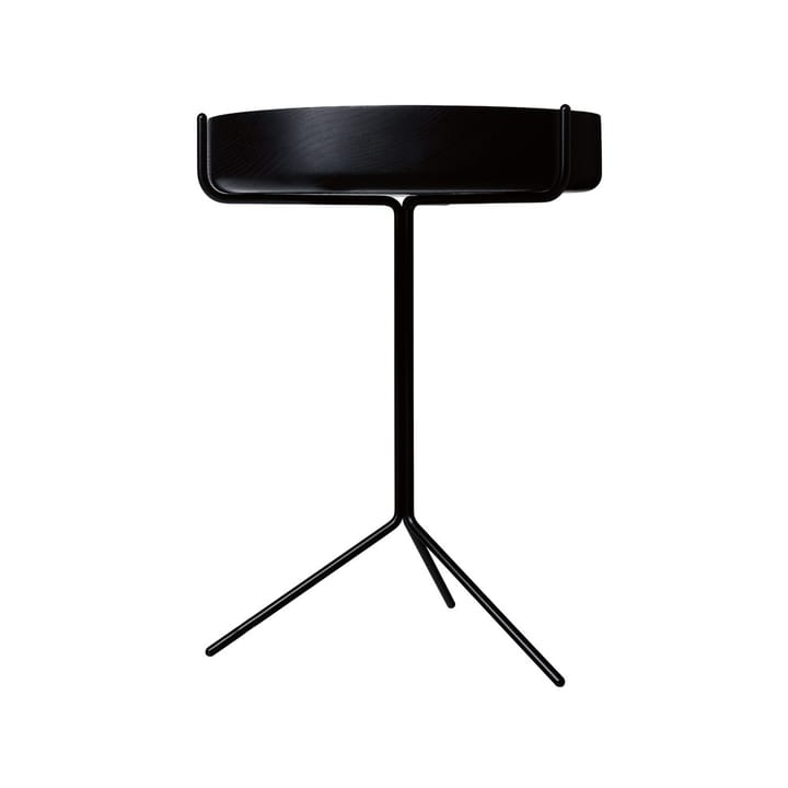 드럼 테이블 - Black glazed-h.56cm-black stand - Swedese | 스웨데제