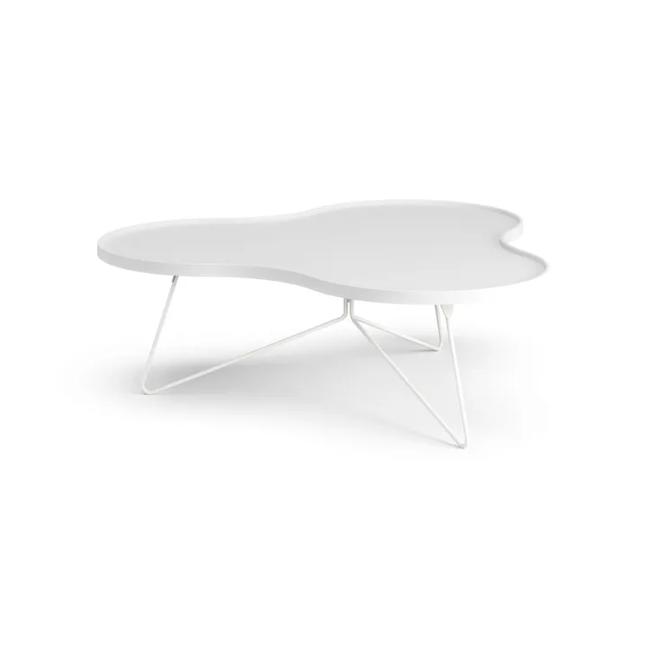 Flower mono 테이블 107x114 cm - H39 cm 화이트 워시 애쉬 - Swedese | 스웨데제
