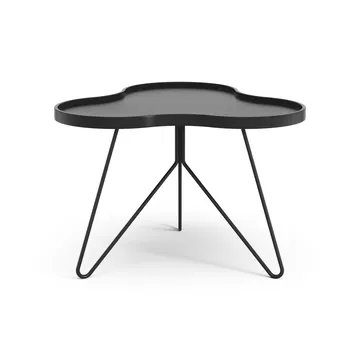 Flower mono 테이블 62x66 cm - H45 cm 물푸레나무 블랙 스테인 마감 - Swedese | 스웨데제