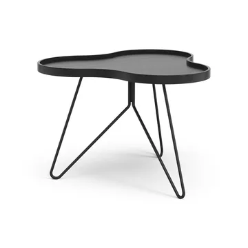 Flower mono 테이블 62x66 cm - H45 cm 물푸레나무 블랙 스테인 마감 - Swedese | 스웨데제