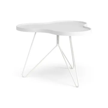 Flower mono 테이블 62x66 cm - H45 cm 화이트 스테인 마감 물푸레나무 - Swedese | 스웨데제