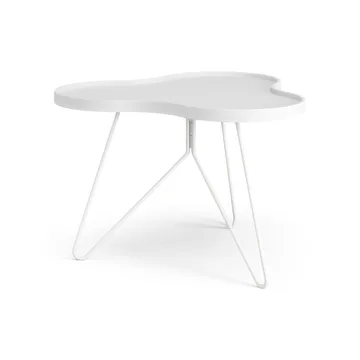 Flower mono 테이블 62x66 cm - H45 cm 화이트 스테인 마감 물푸레나무 - Swedese | 스웨데제