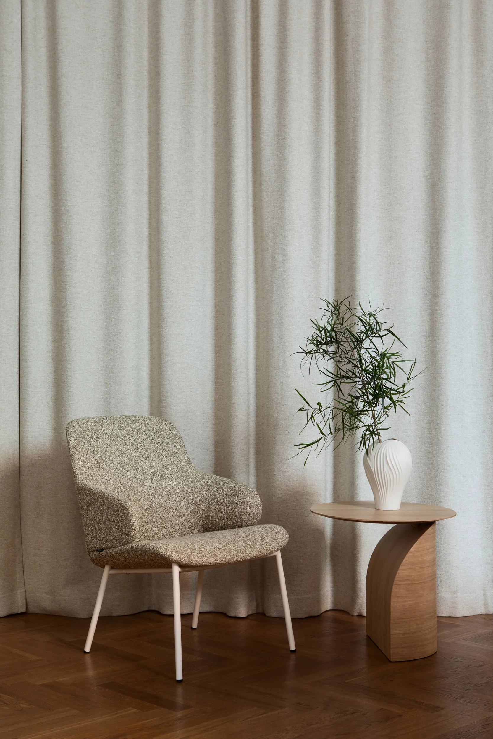 사보아 테이블 H50 cm, 오크 오일드 Swedese | 스웨데제